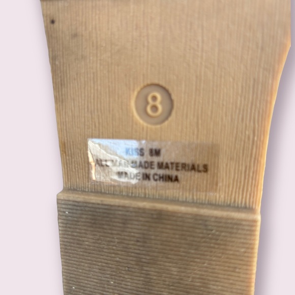 Rachel Zoe Women’s 8 White Woven Flat Sandals with Toe Ring, Rachel Zoe Sandals - Picture 12 of 13